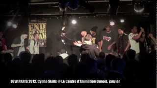 Cypha Skills ft. Mic Orni, Dandyguel, Skyle, KRM, Sinaï, Pasteur H @ EOW Paris jan. 2012