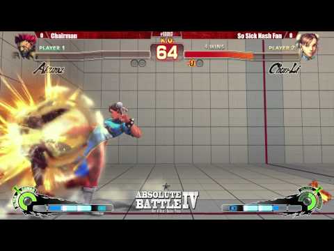 Chairman (Akuma) vs AB Nashfan (Chun) - Absolute Battle AE2012 Top 16