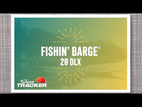 Sun Tracker Fishin' Barge 20 DLX video