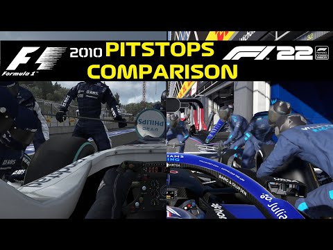 Codemasters F1 Game - Pitstop Evolution 2010-2022