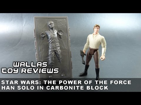 Toy Review - Star Wars The Power Of The Force HAN SOLO IN CARBONITE BLOCK