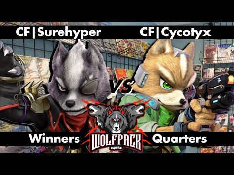 CF | Surehyper (Wolf) vs. CF | Cycotyx (Fox) - WQF | Wolfpack Gaming SSBU (6/21/2022)