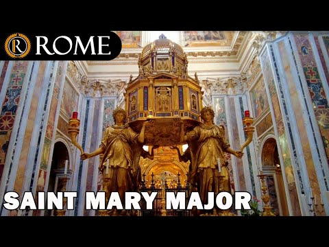 Visita guiada a Roma ➧ Basílica de Santa Maria Maior [4K Ultra HD]