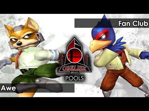 Melee: Awe (Fox) V Fan Club (Falco) - Obelisk 107 Tournament SSBM