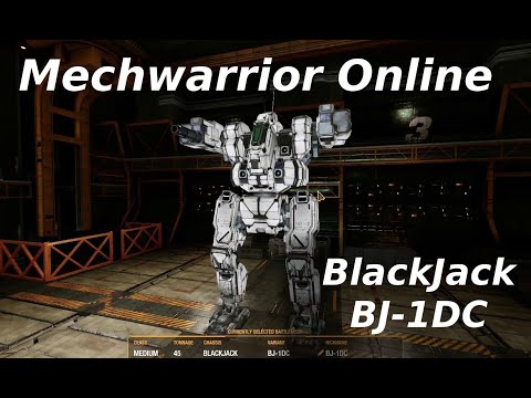 MWO - Blackjack BJ-1DC - Mechwarrior Online 2021 - deutsch/german
