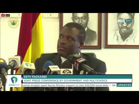 🚨 Channel One TV LIVE!!! | Ghana’s Communications Minister Holds Press Conference with MultiChoice