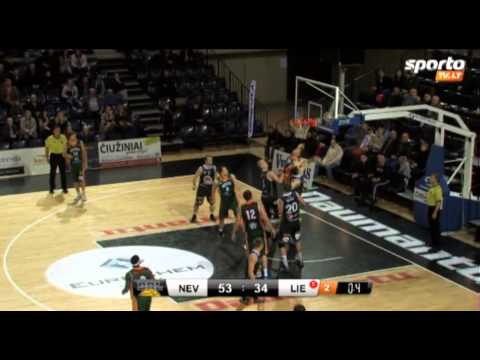 Nevezis vs Liepaja Triobet highlights 31-10-2013