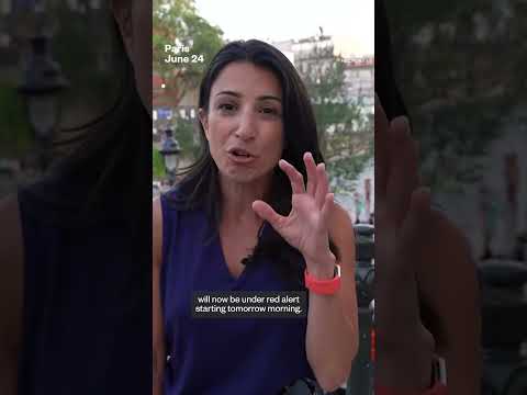 Parisians cool off in canals as deadly heatwave grips Europe