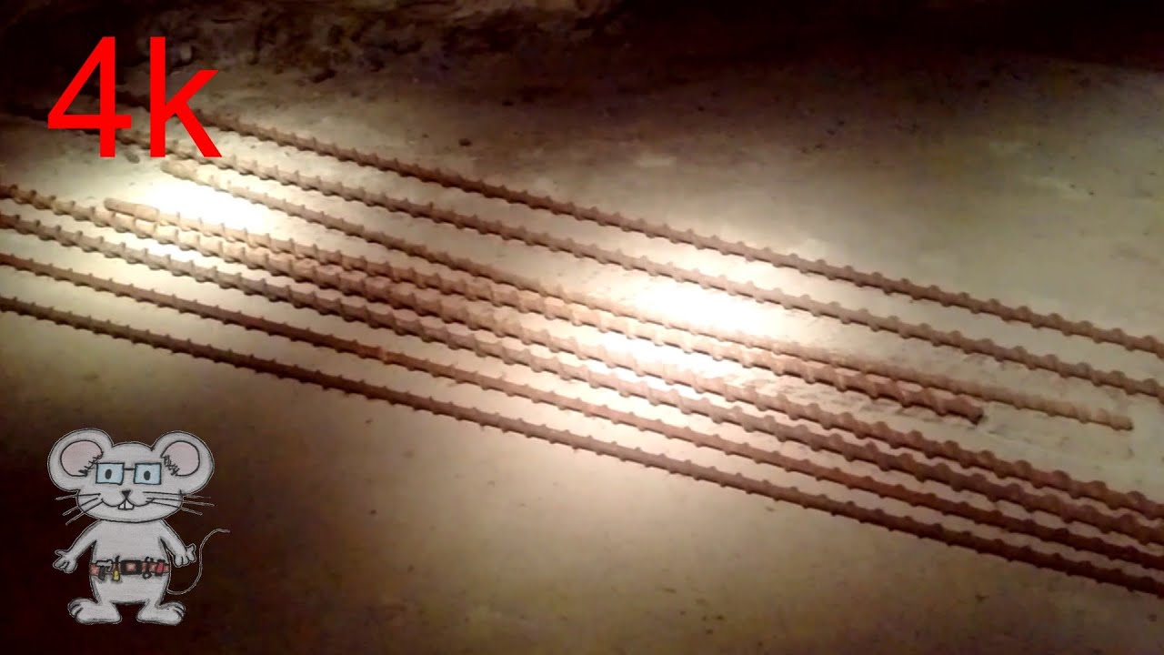 Mine Wall Drilling in 4K