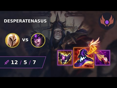 [ DesperateNasus ] Kayle MID vs Syndra | EUW MASTER | LOL Season 2024