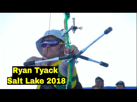 Ryan Tyack Shooting Form Salt Lake 2018 Hyundai Archery World Cup