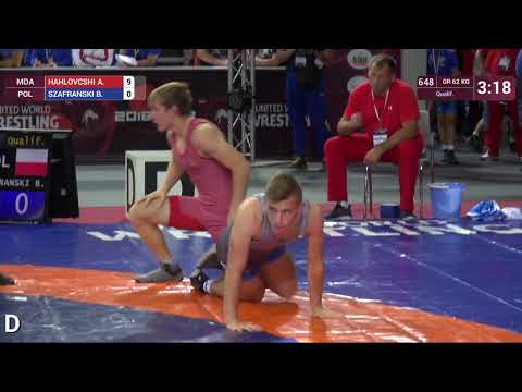 Qual. GR - 62 kg: A. HAHLOVCSHI (MDA) v. B. SZAFRANSKI (POL)