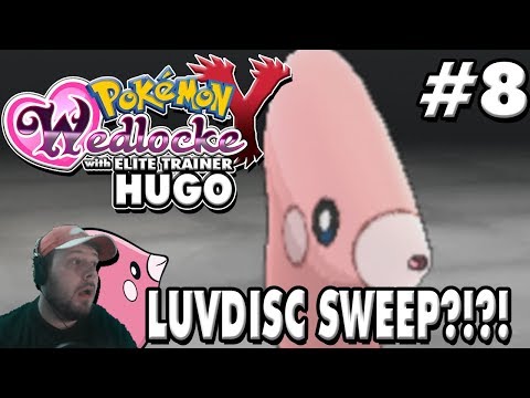 Pokemon Y Wedlocke With Elite Trainer Hugo #8 A LUVDISC SWEEP