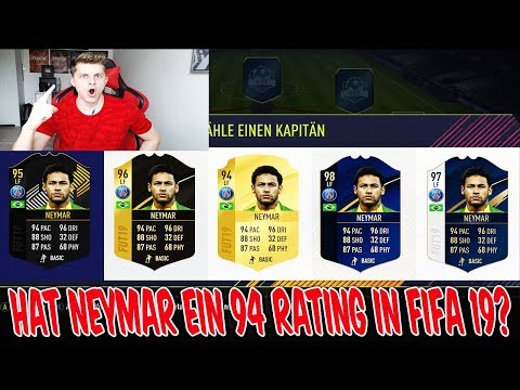 Hat NEYMAR in FIFA 19 ein 94 RATING verdient? - Fifa 18 Prognose Fut Draft Ultimate Team