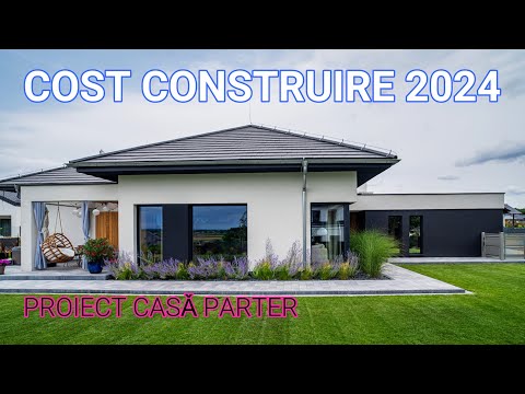 Casǎ modernǎ PARTER cu GARAJ DUBLU. Avem COSTUL la cheie !