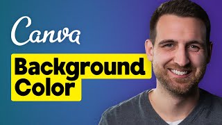 How to Change Background Color in Canva