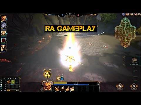 SMITE-Ra Solo Lane and Gameplay
