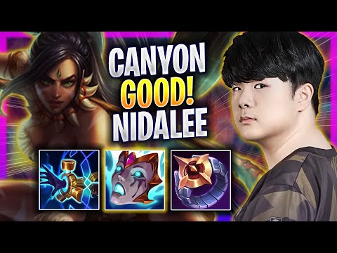 CANYON IS SO GOOD WITH NIDALEE! - GEN Canyon Plays Nidalee JUNGLE vs Zyra! | Season 2024