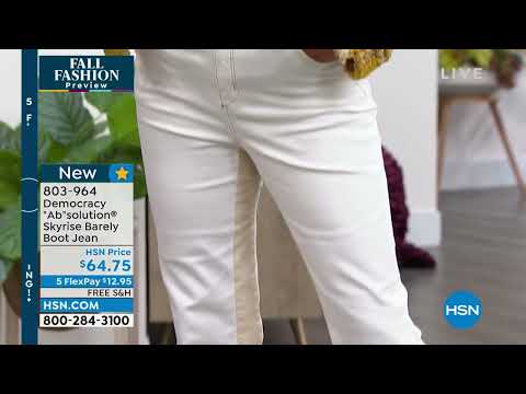 Democracy "Ab"solution Skyrise Barely Boot Jean