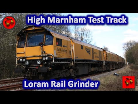Network Rail, Loram Rail Grinder (High Marnham Test Track)