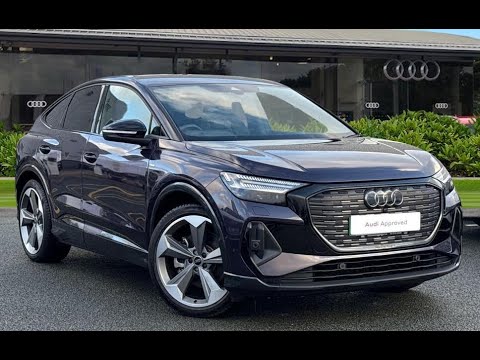 Approved Used Audi Q4 E-tron Sportback Q4 Sportback Black Edition | Stoke Audi | KR25 UZY