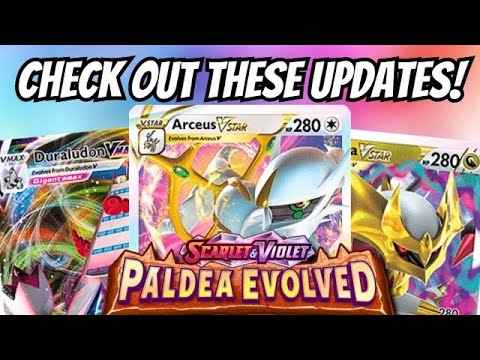 How does Paldea Evolved Change Arceus VSTAR Decks? | Deck Lists + Strategies