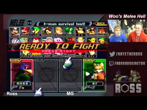 Woo's Melee Hell - Ross vs. MG