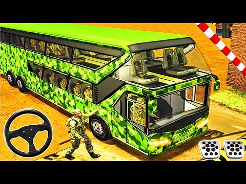 Army Bus Driving - Military Coach Transporter - Best Android GamePlay