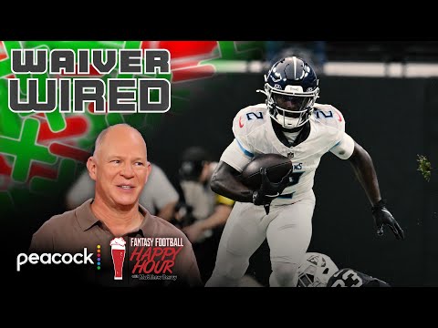Add RBs Tyjae Spears, Kimani Vidal on Week 7 waivers | Fantasy Football Happy Hour | NFL on NBC