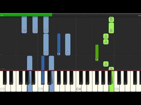 Summer Nights - John Travolta and Olivia Newton-John piano tutorial