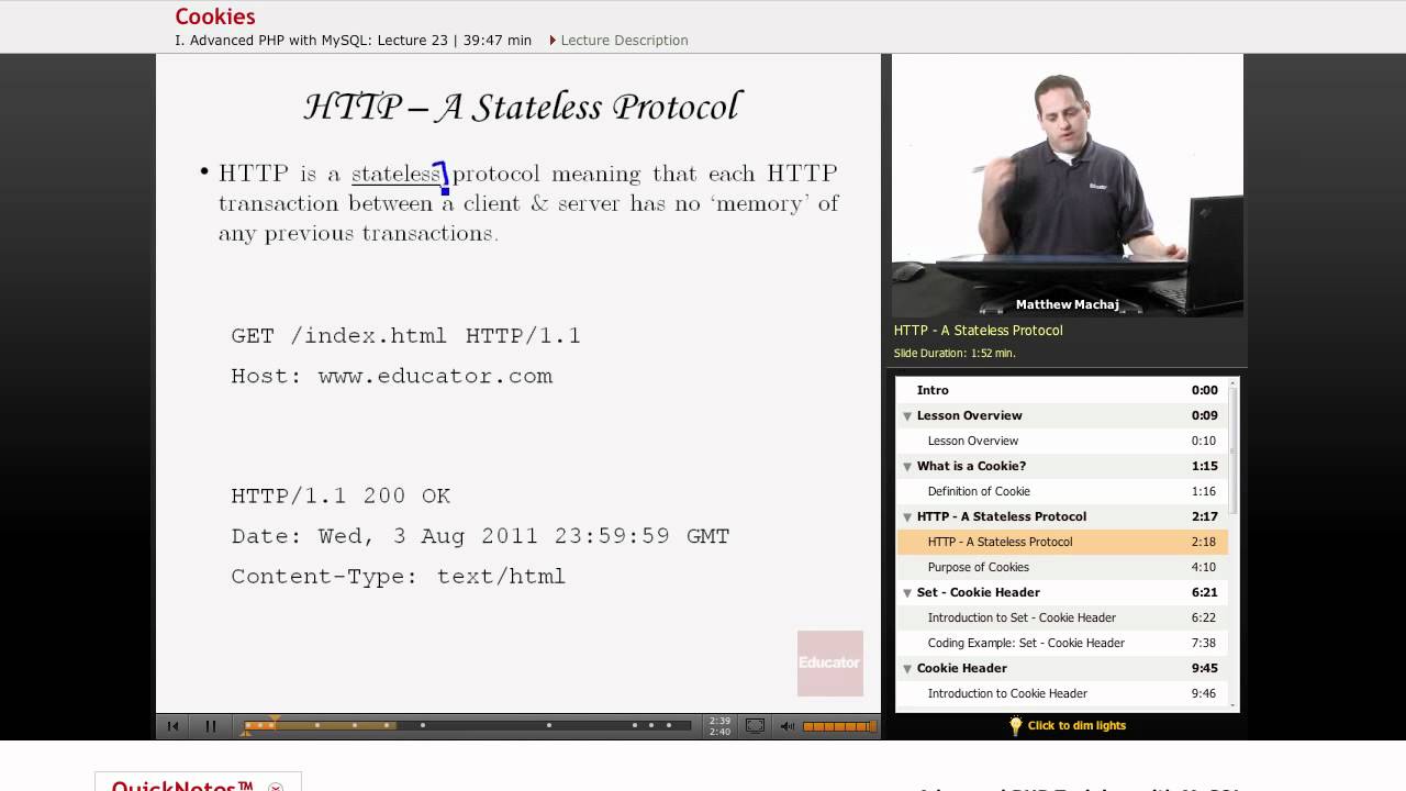 PHP with MySQL - Cookies