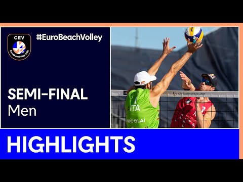 Mol A./Sørum C. vs Nicolai/Lupo Semi-Final Highlights - #EuroBeachVolley 2020 Men