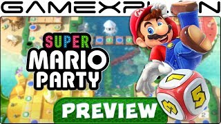 We Played Super Mario Party's Board Game Mode! Hands-On Preview (+River Survival + Nintendo Switch)