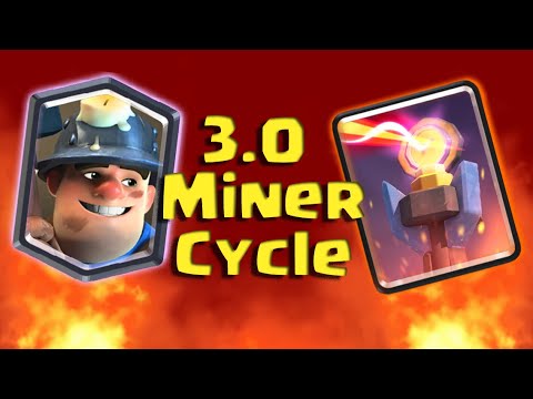 BEST Miner Poison Cycle - Dominate the Meta! Clash Royale | live gameplay