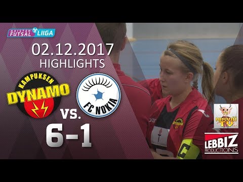 KaDy Naiset - FC Nokia 02.12.2017 Highlights!