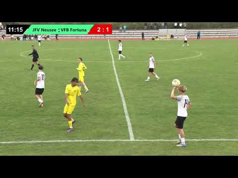 JFV Neuseenland vs. VFB Fortuna Chemnitz, 1. Halbzeit  27 September 2025