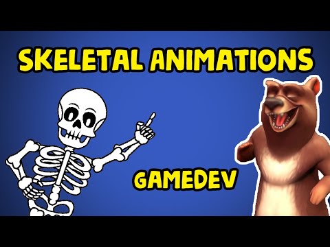 How Skeletal Animations and Skinning work in Games