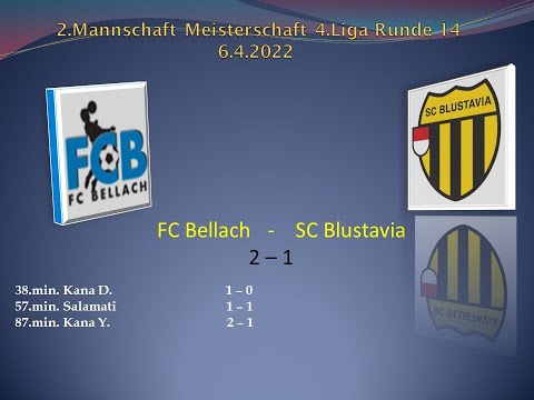 2.Mannschaft Meisterschaft 4.Liga FC Bellach - SC Blustavia