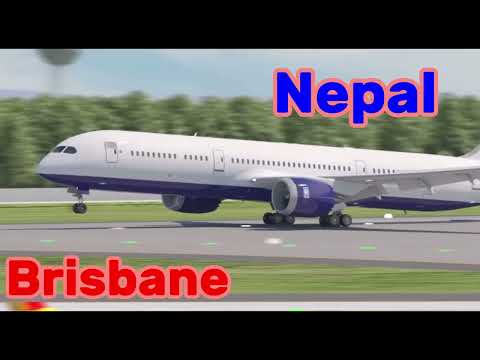 Nepal para Brisbane 🛬 #Kathmandu #Brisbane