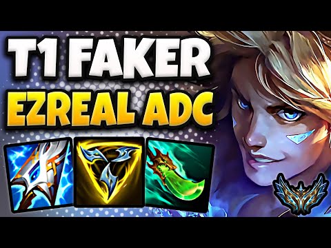 T1 Faker Ezreal vs Varus [ ADC ] Korea Challenger Patch 25.10