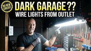 DIY Garage Lighting in One Afternoon (From Any Outlet)