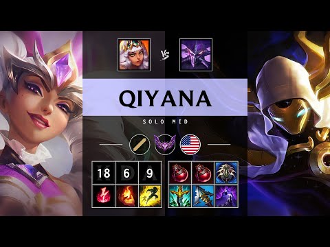 Qiyana Mid vs Kassadin: Rampage - NA Master Patch 14.20