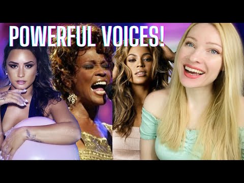 Vocal Coach Reacts: Powerful Voices - Best High Notes! Including Whitney, Sohyang, Beyoncé & more!