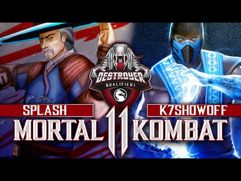 K7 Showoff vs Splash - Destroyer's Qualifier 1 (RIDICULOUS SET) - MK11