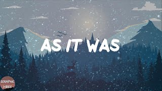 Harry Styles - As It Was (Lyrics)