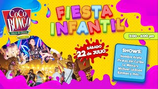 Acomp anos a la Fiesta Infantil en Punta Cana 2 de Julio
