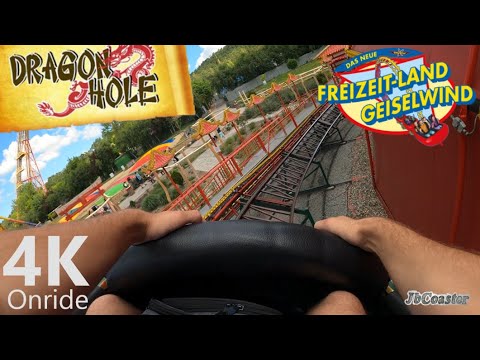 Drachen Höhle - 4K Onride 2020 - Freizeit-Land Geiselwind - Zierer Flitzer - POV