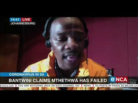 Bantwini claims Mthethwa has failed