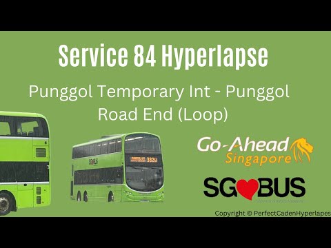 PerfectCaden Hyperlapes | Go-Ahead Singapore Trunk Service 84 Hyperlaspe