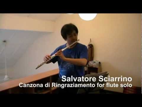 Daiske Kino-Shita's flute recital | Canzona di Ringraziamento by Salvatore Sciarrino